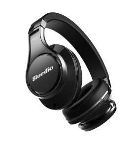 Casti Wireless Bluedio U2 (UFO 2) Stereo, 8 Difuzoare, Bluetooth, Control Vocal, Microfon, Handsfree, Aux, Aptx, Cloud Service