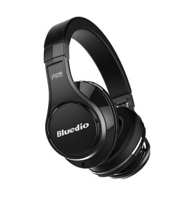 Casti Wireless Bluedio U2 (UFO 2) Stereo, 8 Difuzoare, Bluetooth, Control Vocal, Microfon, Handsfree, Aux, Aptx, Cloud Service