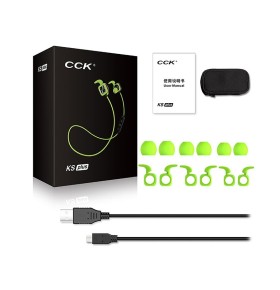 Casti Sport Bluedio CCK KS Plus, Bluetooth, Reducerea zgomotului, Rezistenta umezeala, Handsfree, Conectarea a doua telefoane