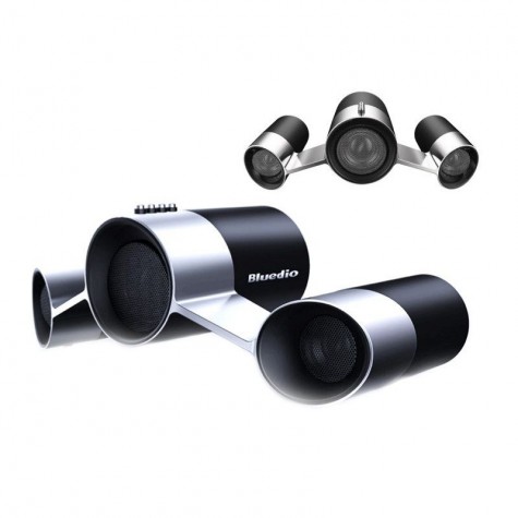 Boxa Portabila Wireless Bluedio US (UFO), Stereo, Sunet 3D, Bluetooth, Sistem 2.1, Microfon incorporat