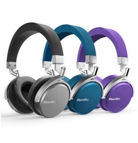 Casti Bluetoth Bluedio Vinyl, Wireless, Microfon, Rotire Casca 180 grade, Conectarea a 2 telefoane, anularea zgomotelor