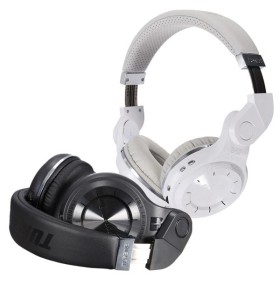 Casti Bluetooth Bluedio T2 Bluetooth 4.1, Wireless, Stereo, Microfon incorporat, Conectarea a doua telefoane