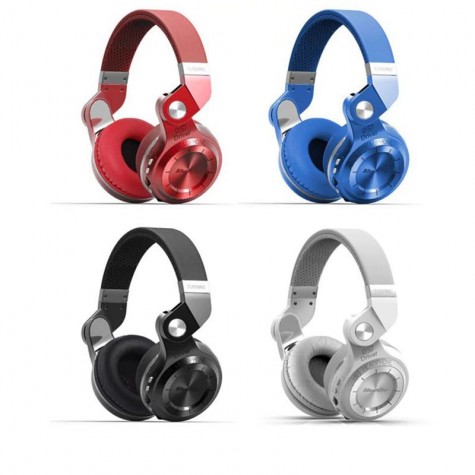 Casti Bluetooth Bluedio T2+ Bluetooth 4.1, Wireless, Stereo, microfon incorporat, microSD, FM