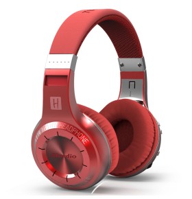 Casti Bluetooth Bluedio H+ Bluetooth 4.1, Wireless, Stereo, microfon incorporat, microSD, FM