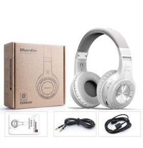 Casti Bluetooth Bluedio H+ Bluetooth 4.1, Wireless, Stereo, microfon incorporat, microSD, FM