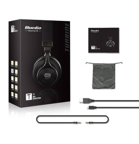 Casti Bluetooth Bluedio T3+ Bluetooth 4.1, Wireless, Stereo, microfon incorporat, microSD