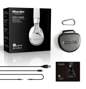 Casti Bluetooth Bluedio U (UFO), 8 difuzoare, Wireless Headphones Over-Ear PPS Cu Microfon, anularea zgomotelor