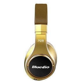 Casti Bluetooth Bluedio U (UFO), 8 difuzoare, Wireless Headphones Over-Ear PPS Cu Microfon, anularea zgomotelor