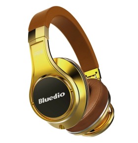 Casti Bluetooth Bluedio U (UFO), 8 difuzoare, Wireless Headphones Over-Ear PPS Cu Microfon, anularea zgomotelor