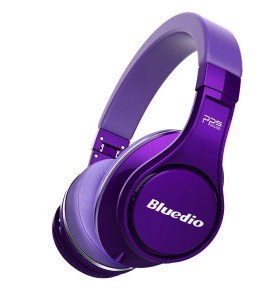 Casti Bluetooth Bluedio U (UFO), 8 difuzoare, Wireless Headphones Over-Ear PPS Cu Microfon, anularea zgomotelor