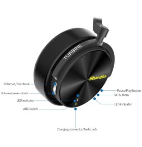 Casti Wireless Stereo Bluedio T5S