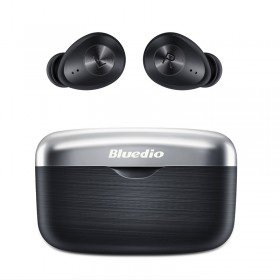 Casti wireless in-ear Bluedio Fi cu cutie de incarcare si...