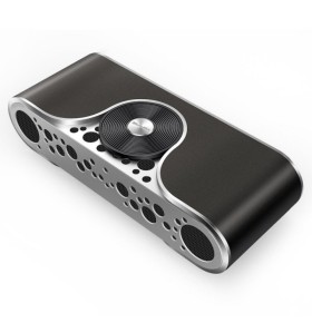 Boxa portabila Bluedio TS3 Negru, Sistem 2.1, Wireless, Bluetooth, Slot memorie, Aux, Microfon incorporat