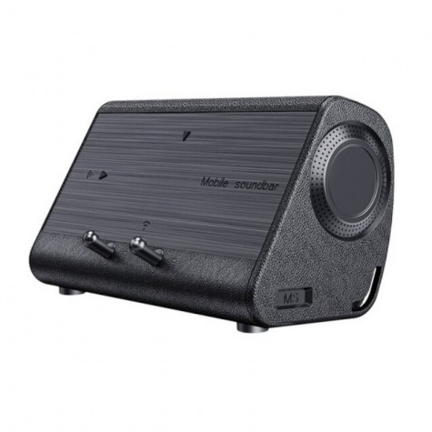 Boxa portabila soundbar pentru smartphone Bluedio MS cu inductie magnetica, 3W, 650mAh